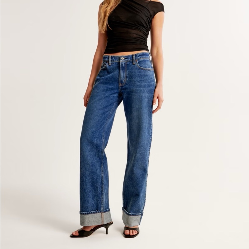 Abercrombie & Fitch the baggy Low Rise Jeans